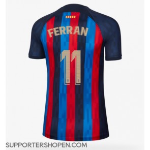 Barcelona Ferran Torres #11 Hemma Matchtröja Dam 2022-23 Kortärmad